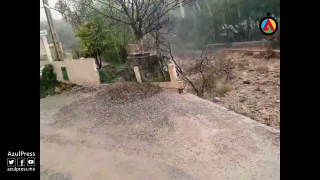 امطار الخير بجبال إداوتنان شمال اكادير