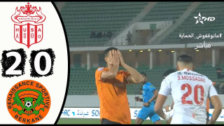 أهداف مبارة حسنية أكادير- نهضة بركان