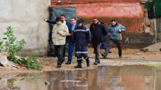 بالصور:اشتوكة..العامل “خلوق” يتفقد اتار الامطار الأخيرة بعدد من جماعات الإقليم.