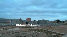 زلزال من نوع خاص يضرب وادي الصفا.. السلطات تدك من جديد عشرات الصناديق الاسمنتية بمنطقة ايت السايح وايت بوصابون+صور