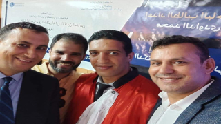 +صور..نائب وكيل الملك لدى ابتدائية إنزكان الاستاذ محمد الداودي يناقش أطروحة الدكتوراة في السياسة الجنائية المغربية