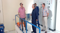 بالصور..العامل “خلوق” يتفقد عدد من المنشآت المائية بعاصمة الإقليم