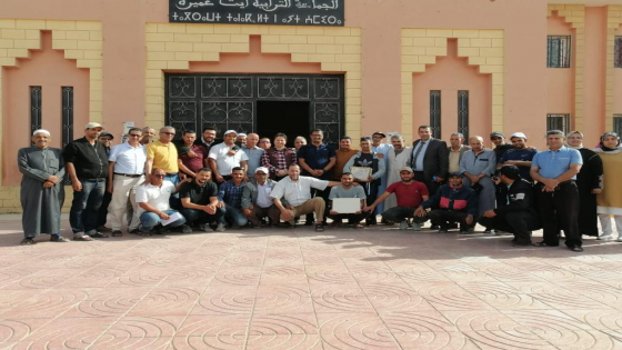 +صور:في حفل تكريم وتوديع.. رجال الإدارة الترابية بايت اعميرة يحضون بتكريم خاص