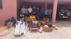 مصالح المياه الغابات باشتوكة ايت باها تتوصل بمعدات لمكافحة الحرائق