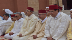 في أجواء مفعمة بالمشاعر الايمانية..عامل اشتوكة ايت باها يؤدي صلاة عيد الاضحى بمصلى مسجد الجزولي ببيوكرى