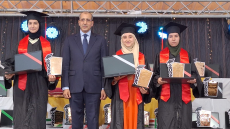 بالصور عامل الإقليم يترأس حفل التميز باشتوكة ايت باها و يوشح اسرة التعليم باوسمة ملكية شريفة.