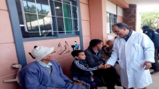 رئيس جماعة امي مقورن يعزي في وفاة والدة الدكتور” بيزران”