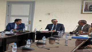 عامل الإقليم يعقد جلسة عمل لتتبع مشروع تثنية طريق بيوكرى المطار بحضور رئيس المجلس البلدي لبيوكرى ونائبه الاول