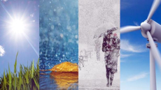 حالة الطقس: بارد نسبيا فوق كل من المرتفعات مع بعض القطرات المطرية