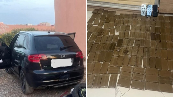 سيدي بيبي: مطاردة محكمة تنتهي بسقوط “شحنة كتامة”..الدرك الملكي يحبط عملية ضخمة لترويج المخدرات بعد توقيف متهم سابق في الاتجار الدولي للمخدرات.