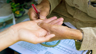 Palm reading